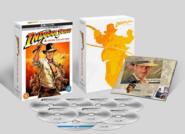 Indiana Jones 4 Movie Collection 4K UHD - To Buy Prime Video