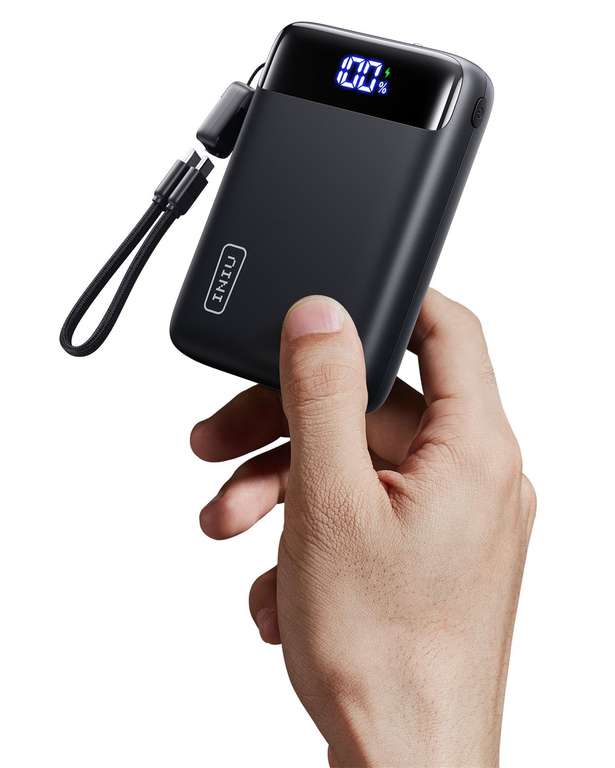 INIU Mini 20000mAh 22.5W Power Bank, USB C In&Out Fast Charging - Discount at Checkout - Sold by SimpleLife LLC / FBA