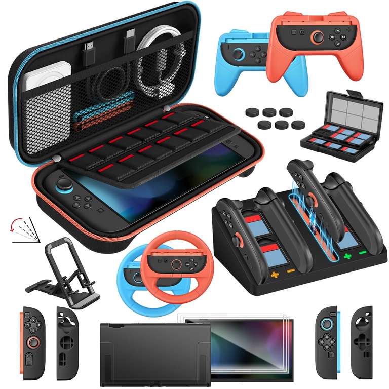 ivoler 22-in1 Nintendo Switch 2 accessories bundle - Sold by AYRmall-AMUK / FBA