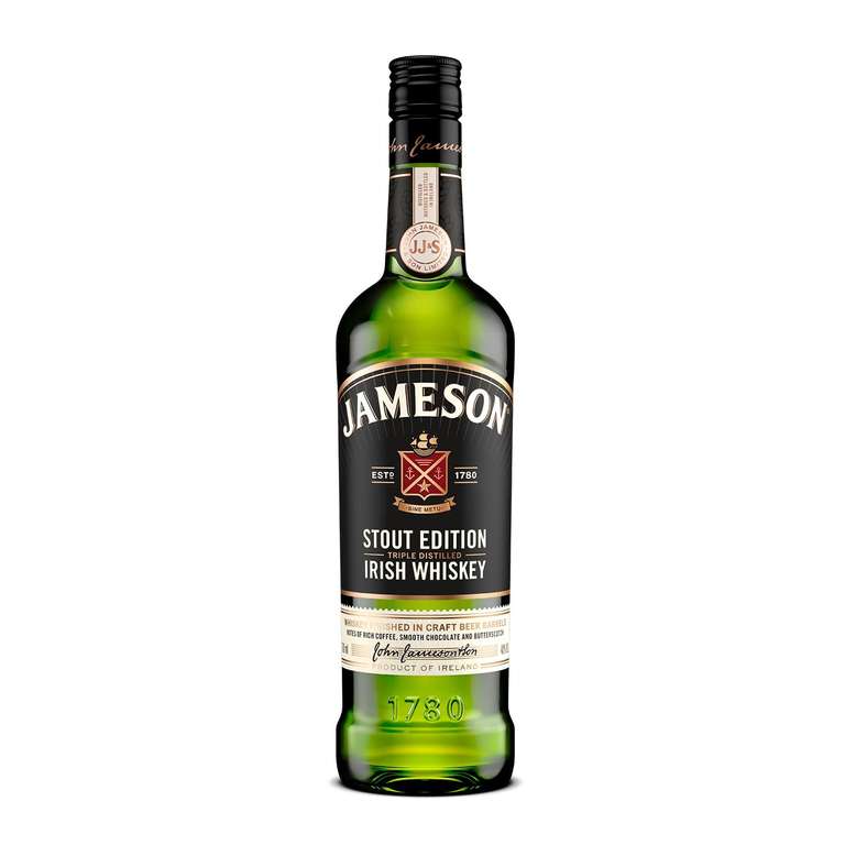 Jameson Caskmates Stout Edition Triple Distilled Irish Whiskey, 40% - 70cl