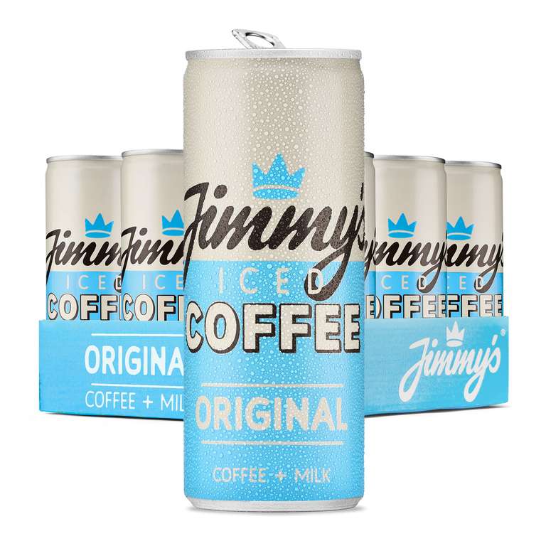 Jimmy's Iced Coffee Original SlimCan 12 x 250ml (Pack of 12)