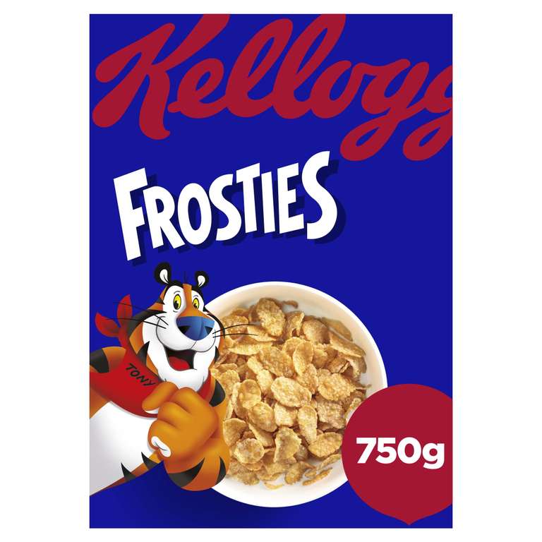 Kellogg's Frosties Breakfast Cereal 750g