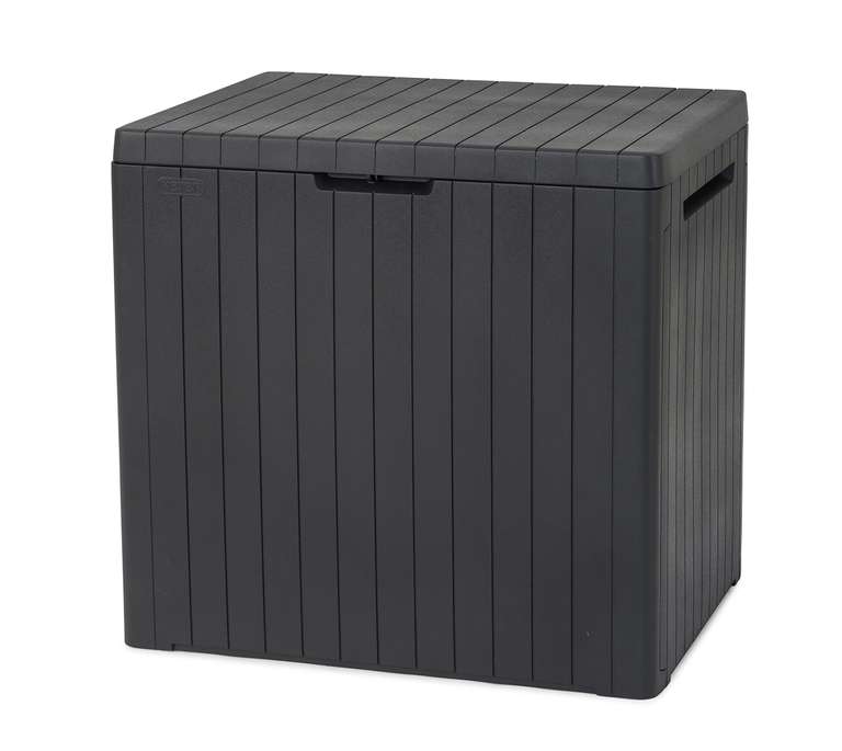 Keter City 113L Outdoor Garden Storage Box + 2 Yr Guarantee