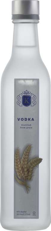 K Vodka - The Smoothest Premium Six Timed Distilled Vodka | An Authentic Blend Of Tradition And Taste | 40% ABV | 375ML