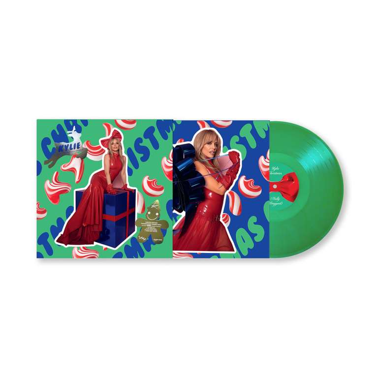 Kylie Christmas (Fully Wrapped) [Amazon Exclusive Green Vinyl] - Acceptable / Good £3.90 / VG £3.98 / Like New £4.15 - Sold By Amazon Resale