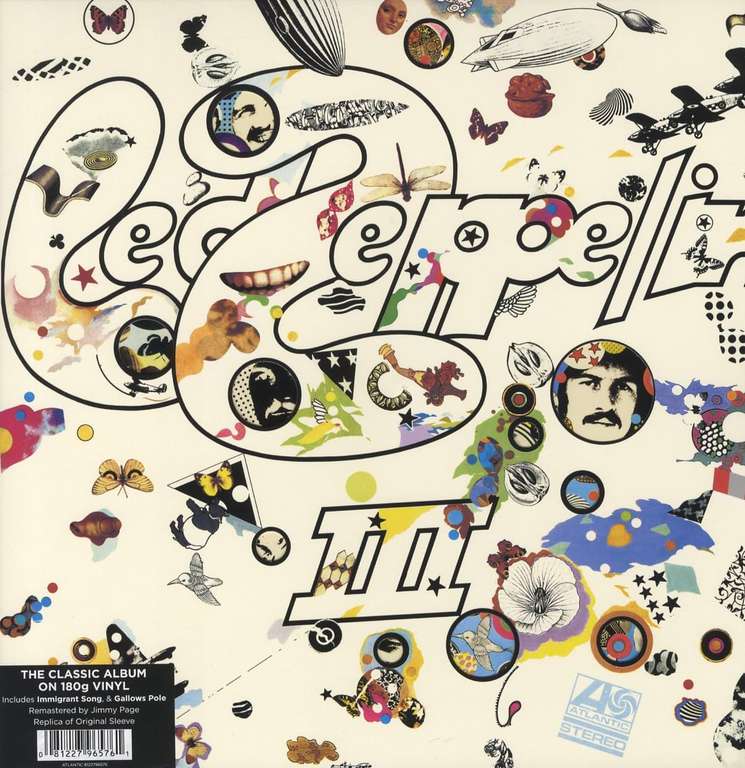Led Zeppelin III LP, Remastered Led Zeppelin