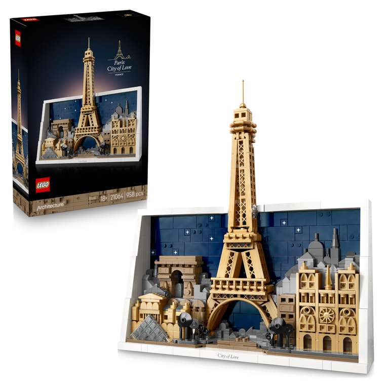 LEGO Architecture Paris 21064 @ musicMagpie Shop