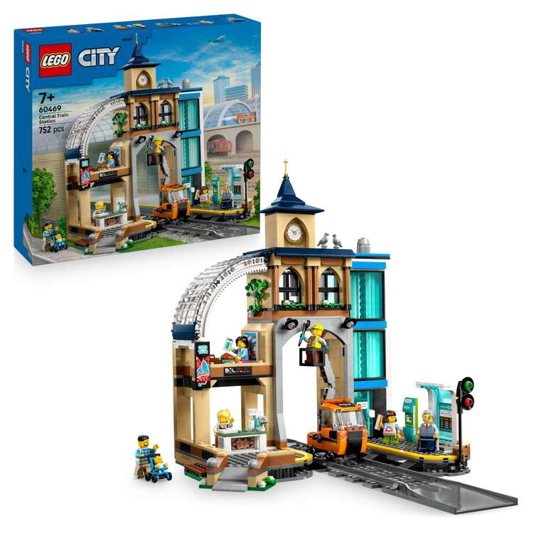 LEGO City Central Train Station Set 60469