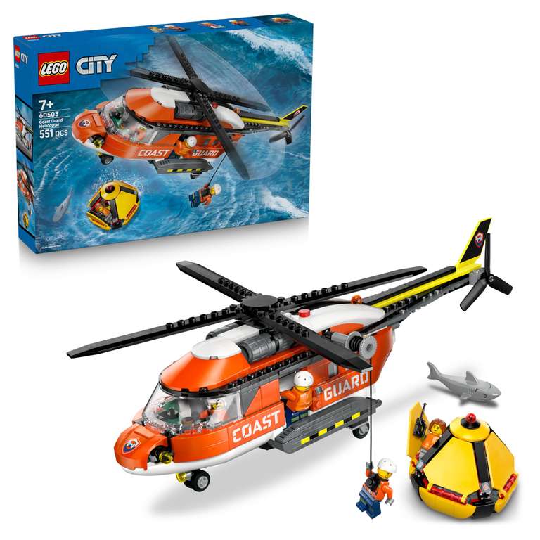 LEGO City Coast Guard Helicopter 60503 (Prime Exclusive)