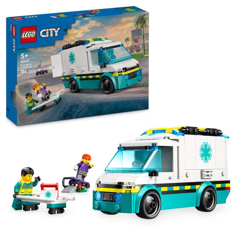 LEGO City Emergency Ambulance 60451