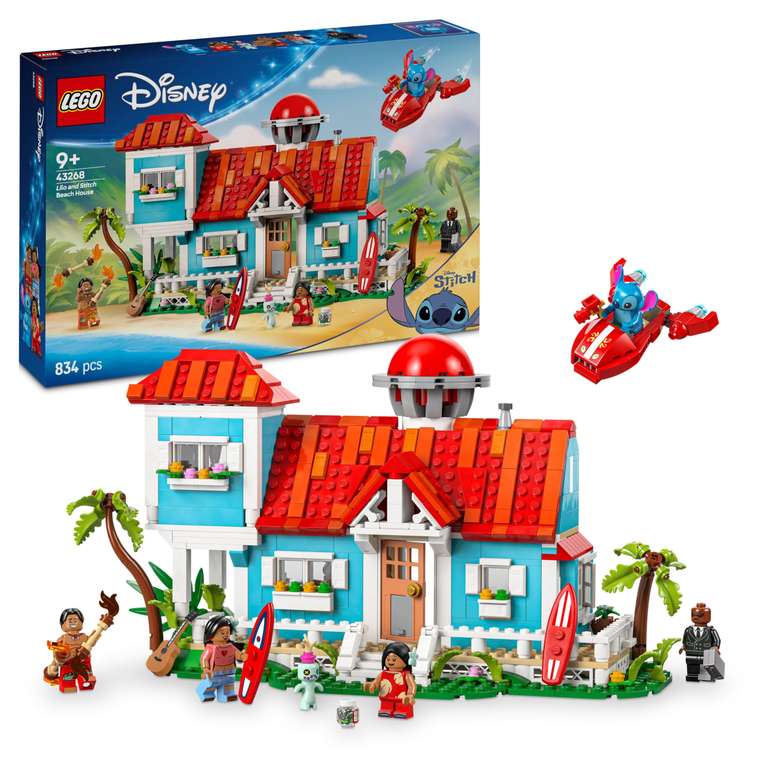 LEGO | Disney Lilo and Stitch Beach House