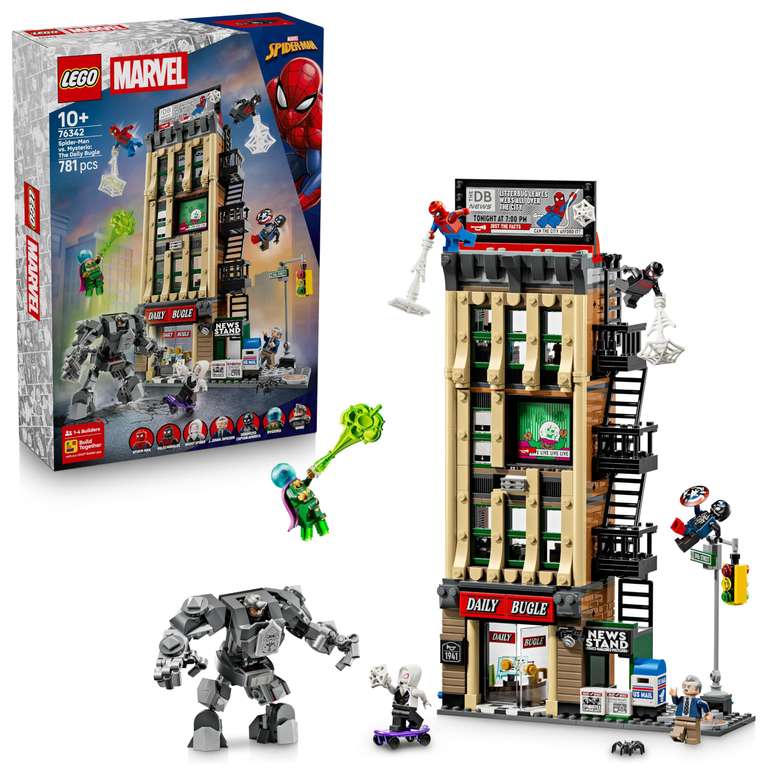 LEGO | Marvel Spider-Man vs. Hulk Epic Clash 76350