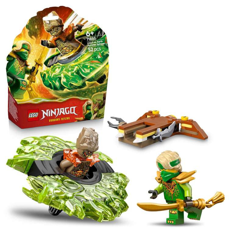 LEGO NINJAGO Lloyd’s Green Forest Dragon 71829 w/Voucher