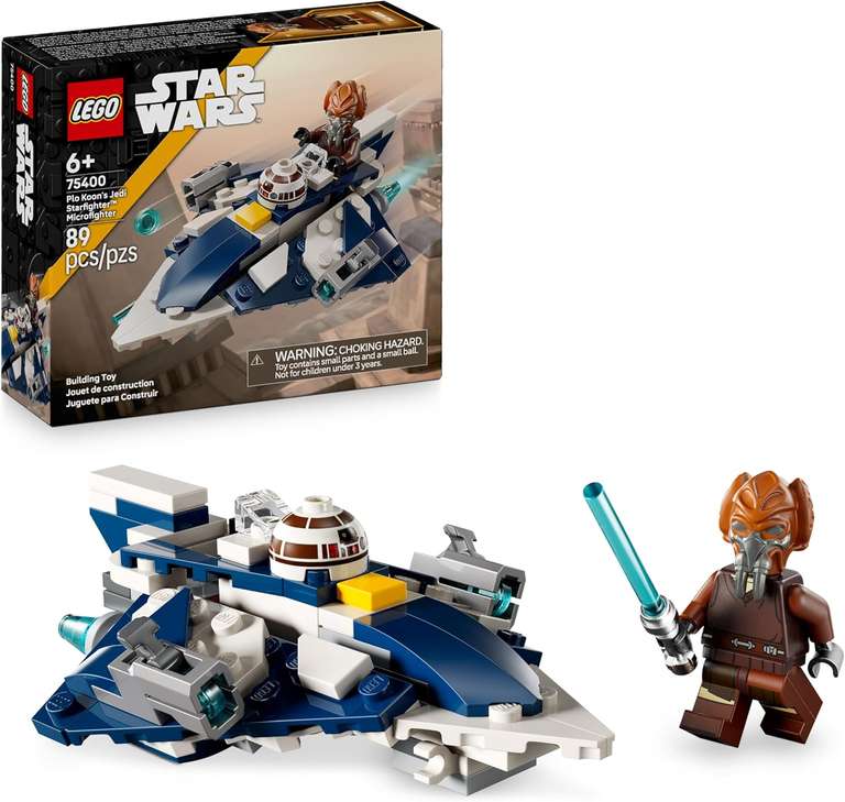 LEGO Star Wars The Mandalorian's N-1 Starfighter Building Toy, The Book of Boba Fett 75325