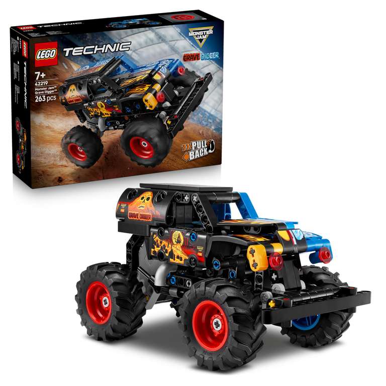 Lego Technic Monster Jam ThunderROARus Pull-Back Truck 42200
