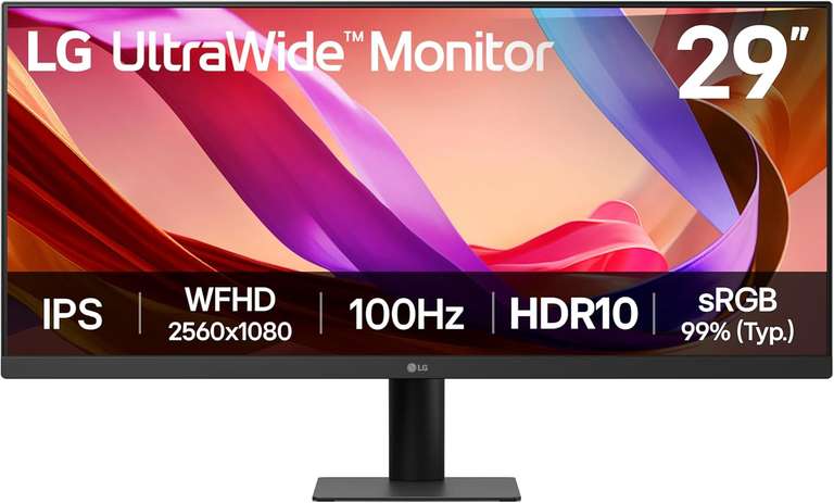LG 29U511A 29" UltraWide IPS Full HD 100Hz 1ms Monitor with code at laptopsdirectltd