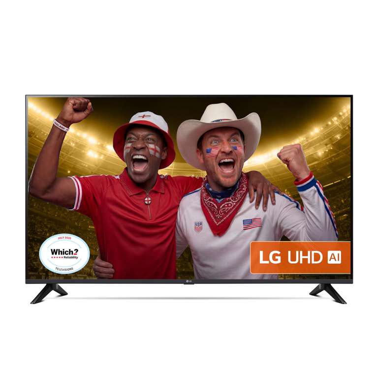 LG 43" UA73 DLED 4K UHD Smart Web OS TV-43UA73006LA (Prime Exclusive)