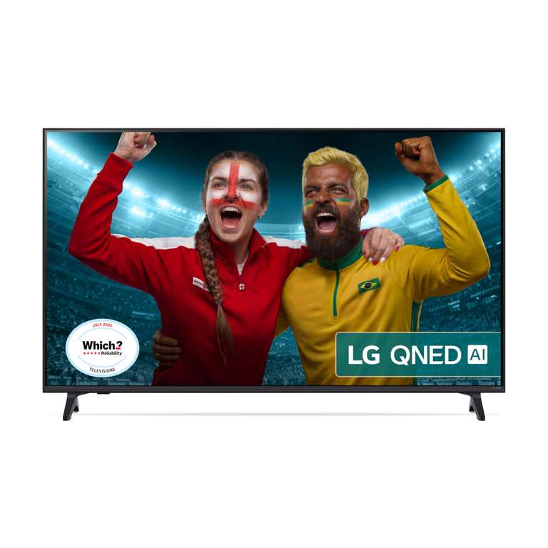 LG 50QNED70A6A 50-Inch 4K UHD Smart TV 2025 - with Prime