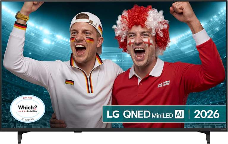 LG QNED MiniLED AI QNED7E 50 inch 4K Smart TV - 50QNED7EB3C [Model year 2026] - Early Prime Day Deal