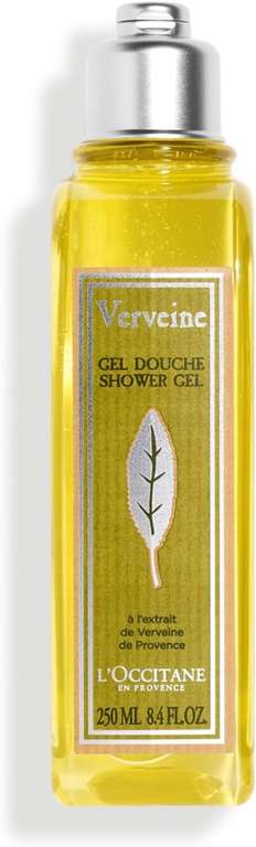 L'OCCITANE - Verbena Shower Gel - Zesty and refreshing fragrance - 250ml