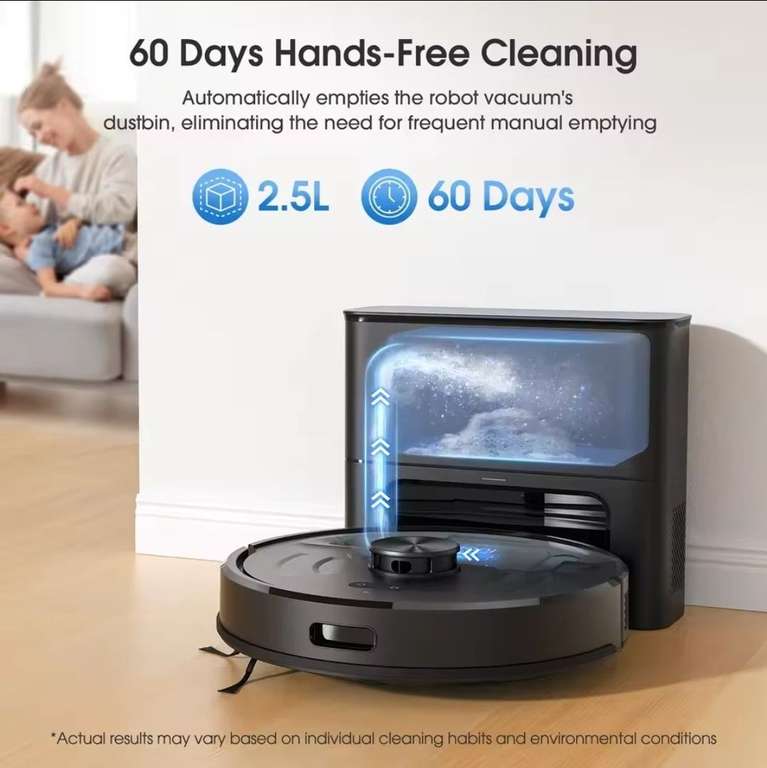 Lubluelu L20Max Self-Emptying 3-in-1 Robot Vacuum Mop (with code) - Lubluelu Shop Store