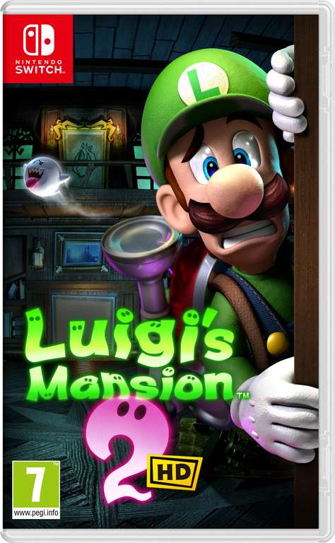 Luigi's Mansion 2 HD - Nintendo Switch Game