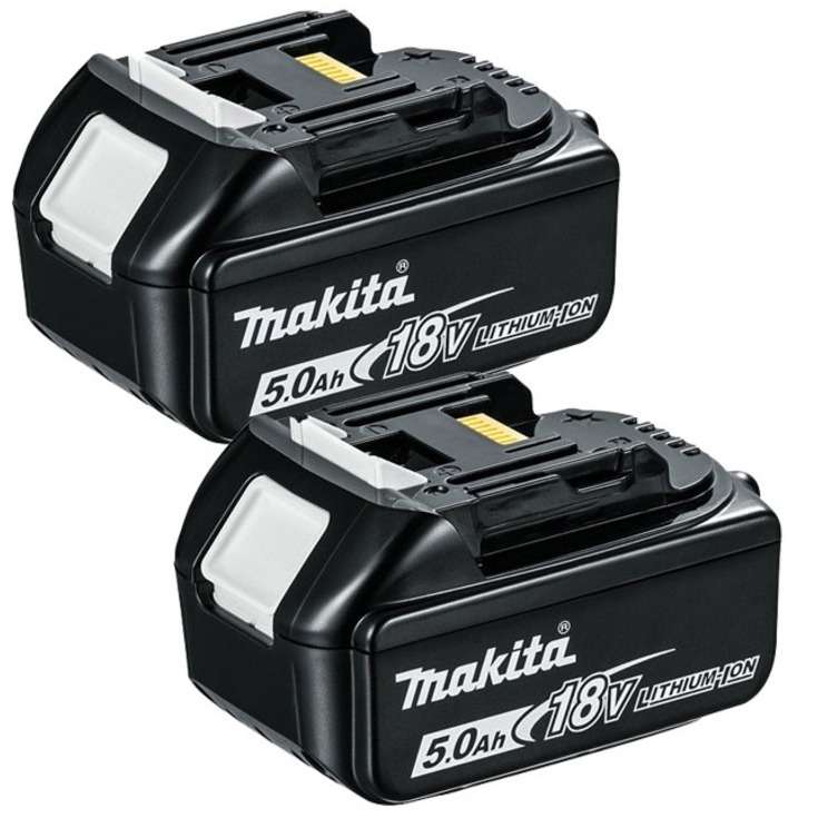 Makita BL1850 18V 5Ah LXT Li-ion Battery with Star - Twin Pack / Single Pack - £48.79 - W/Code | Sold by PowerToolMate