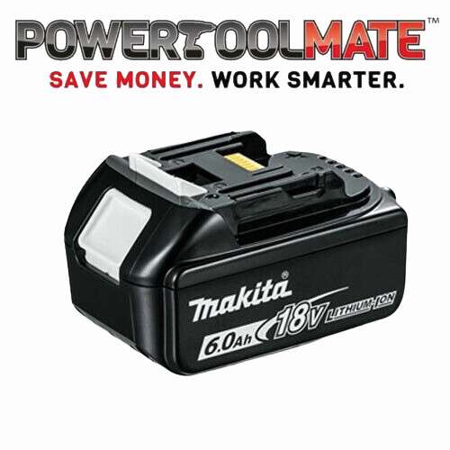 Makita Genuine BL1860 18V 6.0ah Lithium-ion LXT Battery - Using Code. Sold By Powertoolmate (UK Mainland Only)