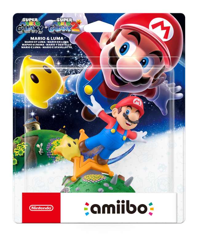 Mario & Luma amiibo (Super Mario Galaxy + Super Mario Galaxy 2)