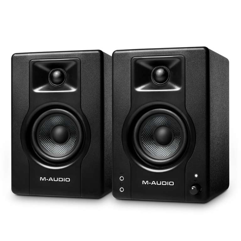 M-AUDIO BX3 Pair 3.5-inch Studio Monitors, HD PC Speakers for Recording and Multimedia with Music Production Software