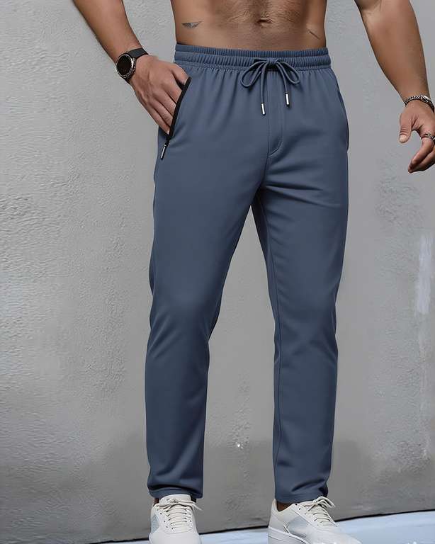 Men's Lightweight Athletic Pants, Quick-Dry and Comfortable - Size S - Sold by Amazon Haul