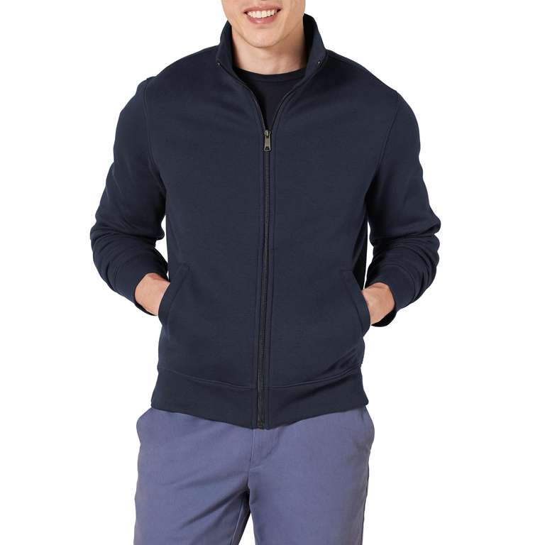 Men's Regular Fit Fleece Full-Zip Jumper XL