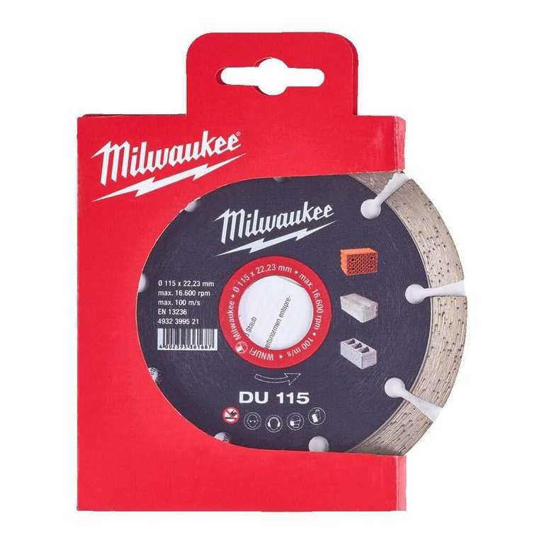 Milwaukee 4932352466 4002395371259 Wood Drill (8 Pieces)