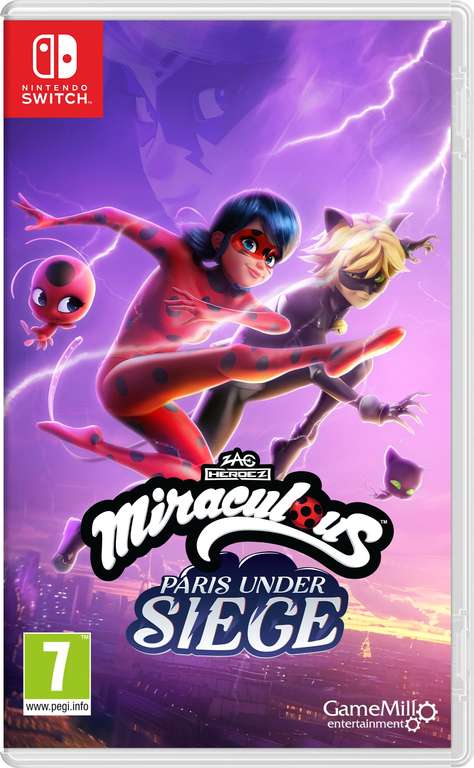 Miraculous Paris Under Siege (Nintendo Switch Game)