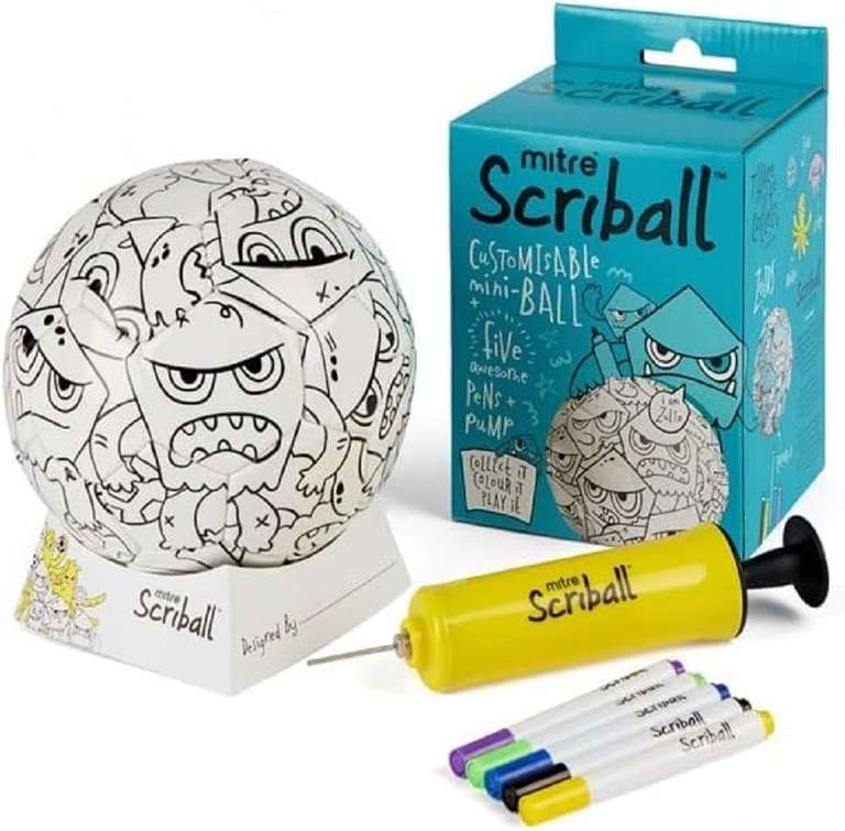 Mitre Scriball Ooodles | Customizable Mini Football