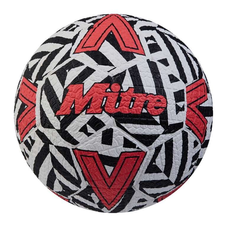 Mitre Street Soccer Football | Extremely Durable | Perfect on Hardground Surfaces | Size 5