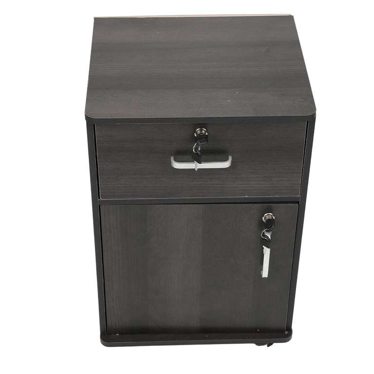 Mobile File Cabinet Multiple Drawers with Locks Wheels w/code [£1.59 credit possible] @ Global Plus Store [UK Stock]