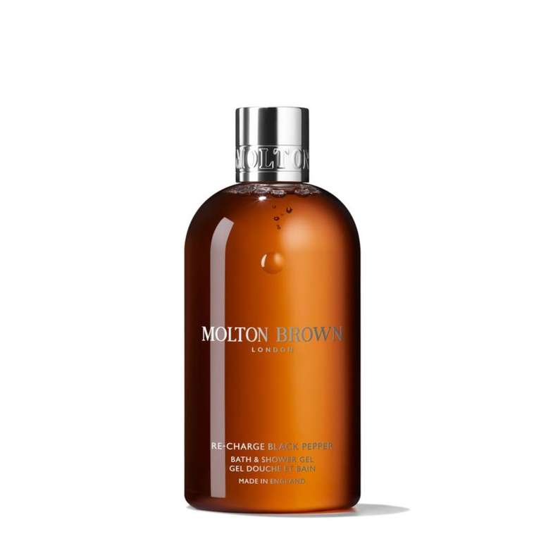 Molton Brown Re-Charge Black Pepper Bath & Shower Gel 300ml - Sold by AYVT Store FBA