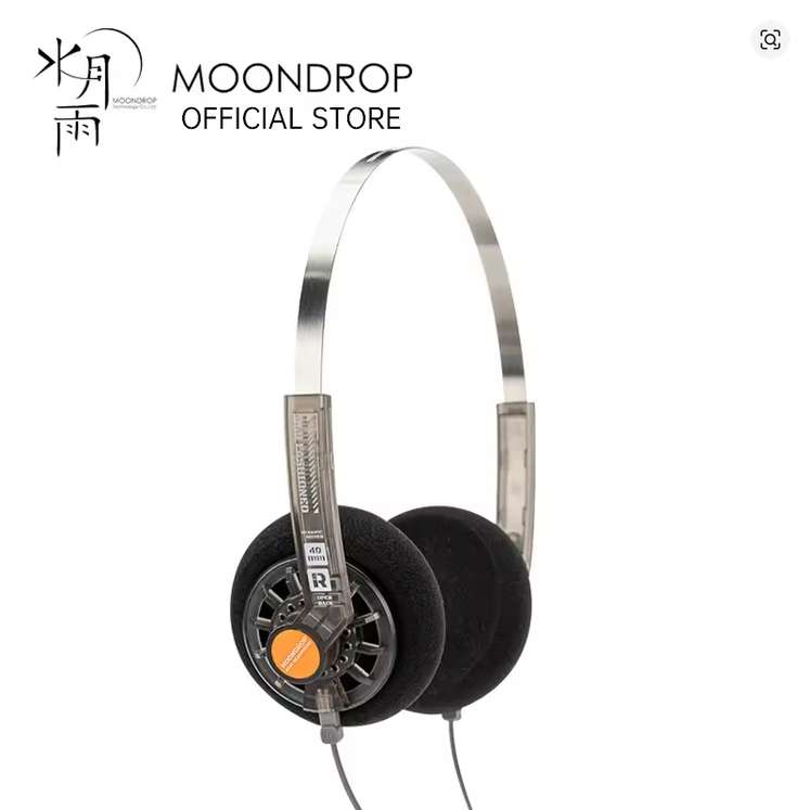 MOONDROP OLD FASHIONED On-Ear Retro Headphones ( 40MM Driver / Replaceable Cable ) @MOONDROP Official Store