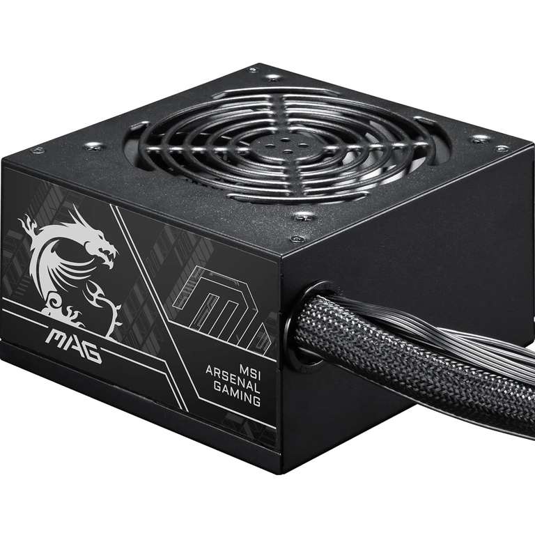MSI MAG A650BN PCIE5 II Power Supply Unit, 650W, 80 PLUS Bronze