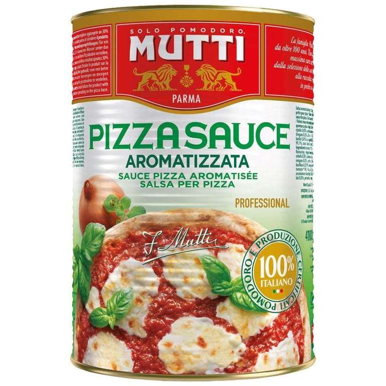Mutti Pizza Sauce Aromatica - 6 x 800g
