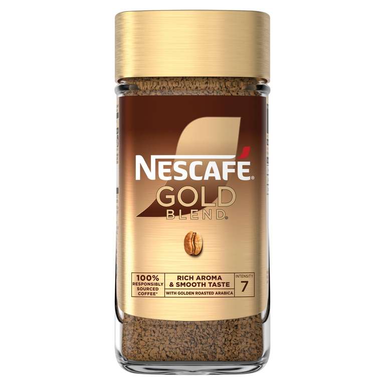 NESCAFÉ Gold Blend Signature Instant Coffee, Premium Rich Aroma and Smooth Taste, 190g with voucher - £4.75 with S&S discounts (x4 £18.69)