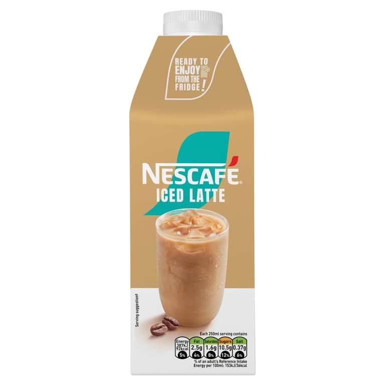 NESCAFÉ Iced Coffee Latte 750ml