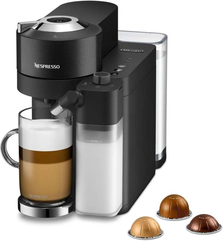 De'Longhi Nespresso Vertuo Lattissima ENV300.B, Coffee Machine with Automatic Milk Frother. Sold & dispatched by Dawson's Department Store