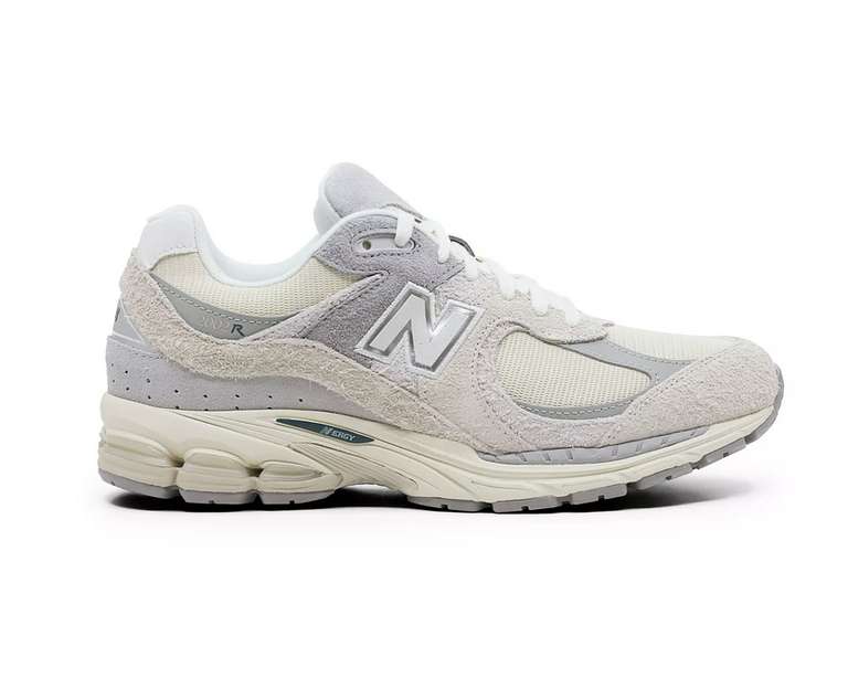 New Balance 2002 Suede Trainers, Sizes 4-11 in Linen/Concrete With Code