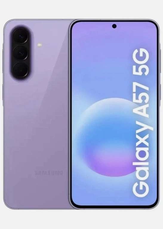New Sealed Samsung Galaxy A57 5G - 256GB / 8GB Phone 2026 - Awesome Lilac - 1 Yr Warranty - Sold by tech_universe_0 (UK Mainland)