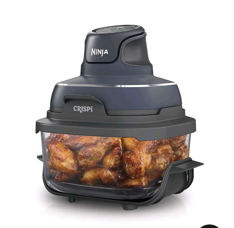 Ninja CRISPi Portable Glass Air Fryer | 4 Functions | REFURB | FN101UK