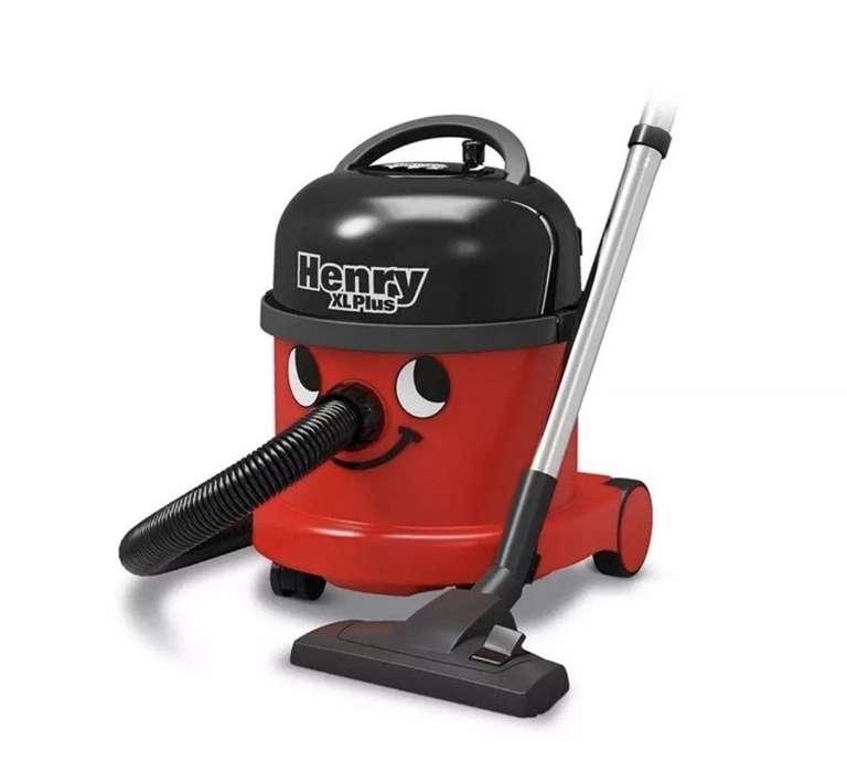 Numatic HVR370-11 Henry XL Plus 15L Pet Bagged Cylinder Vacuum Cleaner Hoover excellent refurbished w/code - Direct Vacuums (UK Mainland)
