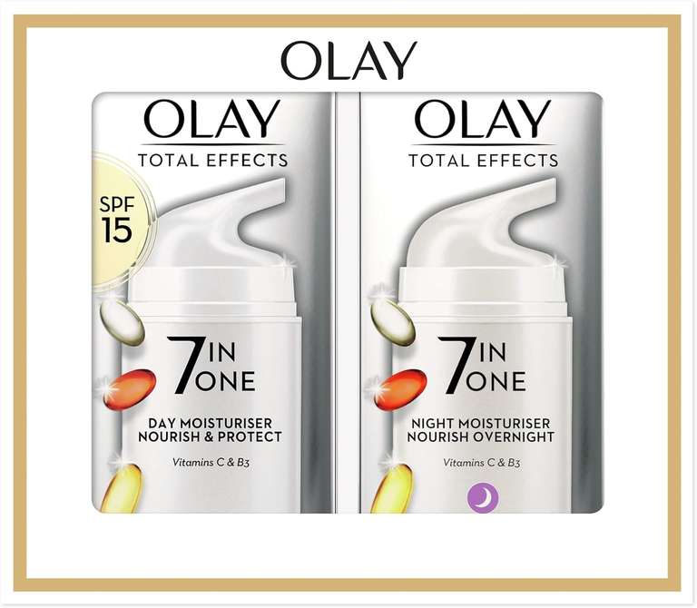 Olay Total Effects 7in1 Night Moisturiser With Niacinamide, 50ml