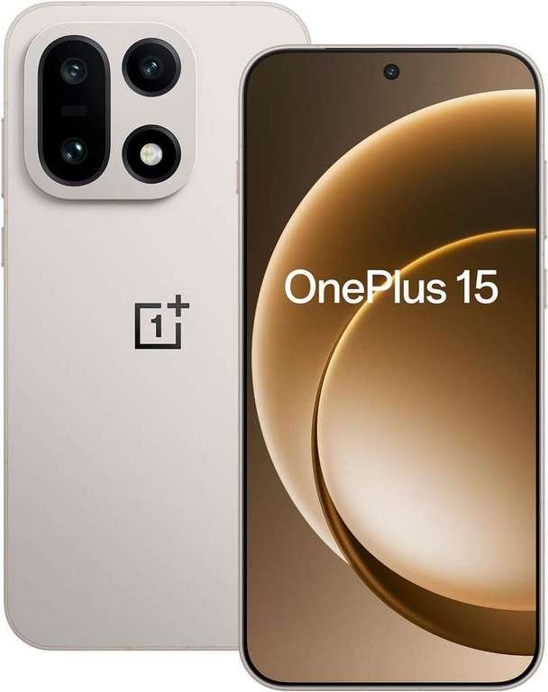 OnePlus 15 Tri-chip AI smartphone with Snapdragon 8 Elite Gen5, 165Hz, 7300mAh Battery UK Version With Code Oppo Store